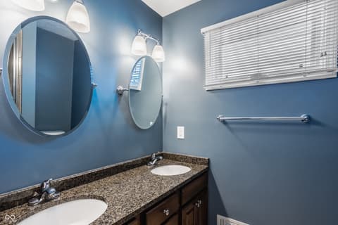 Bathroom at 4528 Brookshire Parkway, Carmel, IN