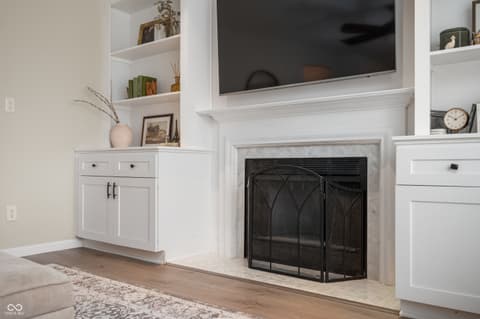 Living room at 17918 Lucas Circle, Westfield, IN