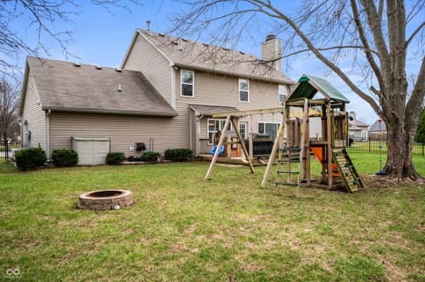 Backyard at 17918 Lucas Circle, Westfield, IN