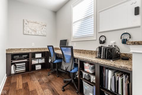 Home office at 12729 Brandenburg Drive, Carmel, IN