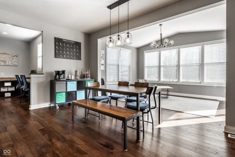 Dining room at 12729 Brandenburg Drive, Carmel, IN