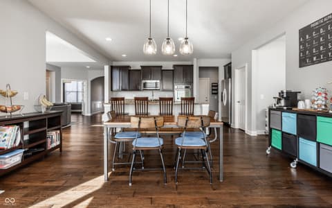 Dining room at 12729 Brandenburg Drive, Carmel, IN