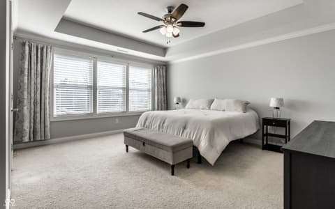 Bedroom at 12729 Brandenburg Drive, Carmel, IN