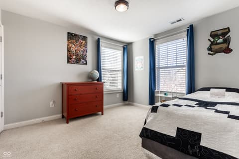 Bedroom at 12729 Brandenburg Drive, Carmel, IN