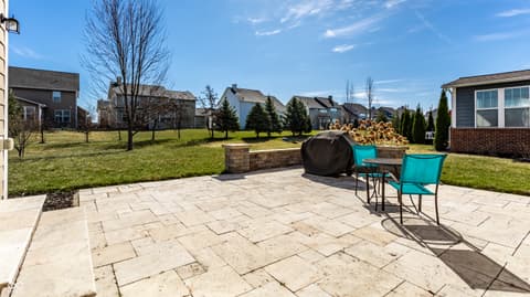 Outdoor living area at 12729 Brandenburg Drive, Carmel, IN