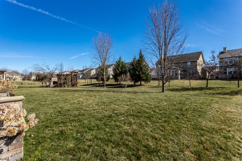 Yard at 12729 Brandenburg Drive, Carmel, IN