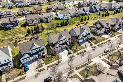 Aerial view at 12729 Brandenburg Drive, Carmel, IN