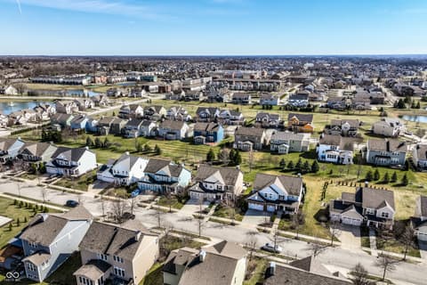 Aerial view at 12729 Brandenburg Drive, Carmel, IN