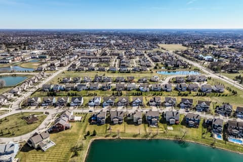 Aerial view at 12729 Brandenburg Drive, Carmel, IN