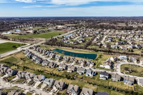 Aerial view at 12729 Brandenburg Drive, Carmel, IN