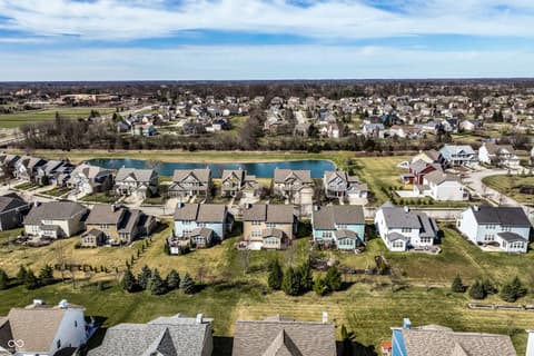 Aerial view at 12729 Brandenburg Drive, Carmel, IN