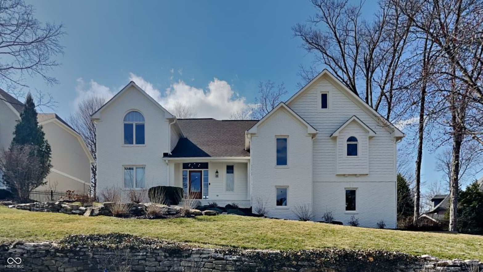 Front exterior at 14402 Allison Drive, Carmel, IN