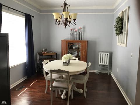 Dining room at 7336 Hardin Oak Drive, Noblesville, IN
