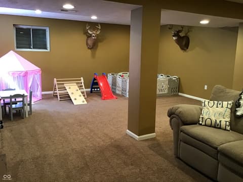 Basement at 7336 Hardin Oak Drive, Noblesville, IN