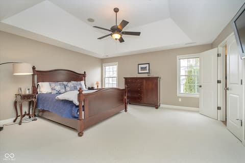 Bedroom at 3727 Tributary Court, Westfield, IN