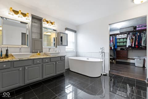 Bathroom at 15515 Marietta Circle, Westfield, IN