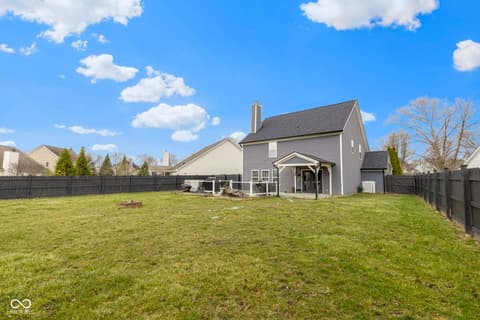 Backyard at 15515 Marietta Circle, Westfield, IN