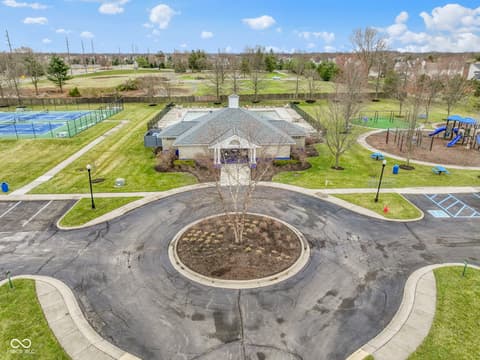 Aerial view at 15515 Marietta Circle, Westfield, IN