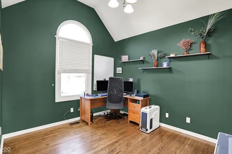 Home office at 1377 Edinburgh Drive, Carmel, IN