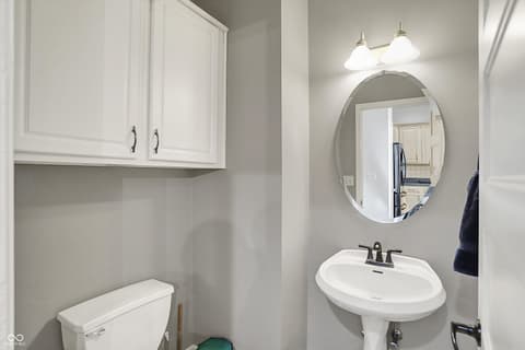 Bathroom at 1377 Edinburgh Drive, Carmel, IN