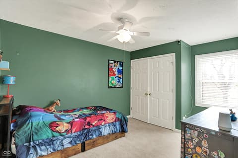 Bedroom at 1377 Edinburgh Drive, Carmel, IN