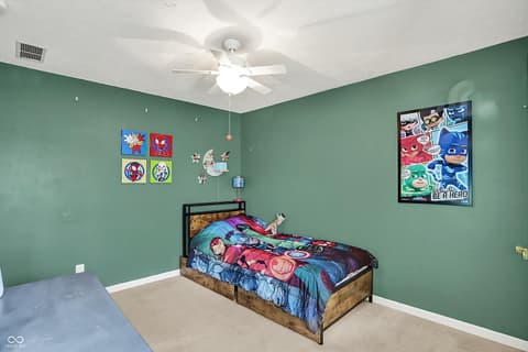 Bedroom at 1377 Edinburgh Drive, Carmel, IN