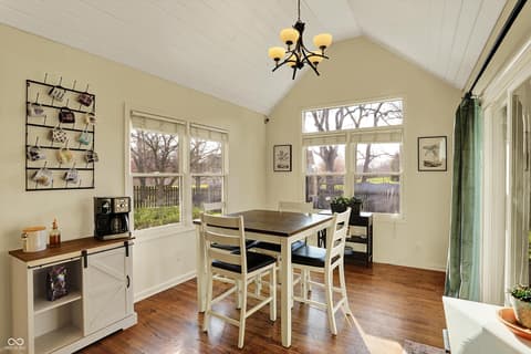 Dining room at 1377 Edinburgh Drive, Carmel, IN