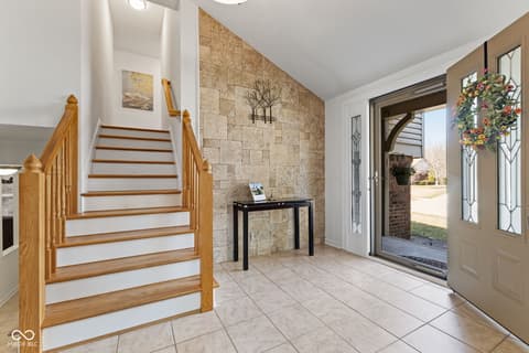 Foyer at 3453 Briar Creek Lane, Carmel, IN