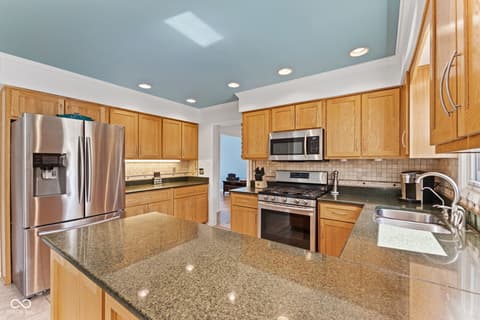 Kitchen at 3453 Briar Creek Lane, Carmel, IN