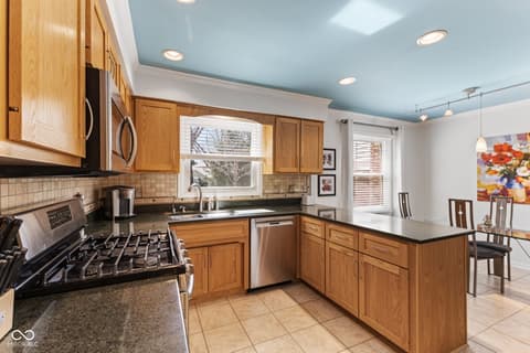Kitchen at 3453 Briar Creek Lane, Carmel, IN