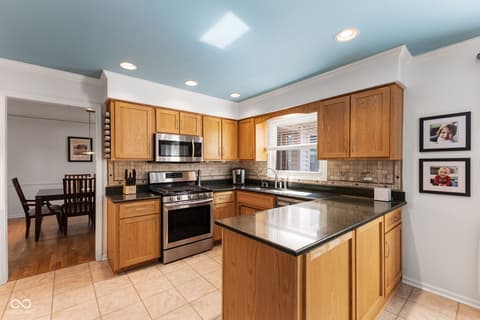Kitchen at 3453 Briar Creek Lane, Carmel, IN