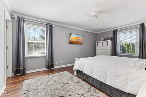 Primary bedroom at 3453 Briar Creek Lane, Carmel, IN