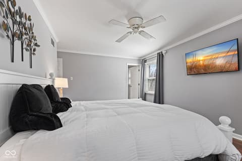 Primary bedroom at 3453 Briar Creek Lane, Carmel, IN