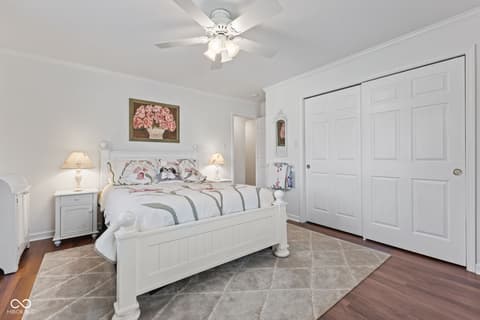 Bedroom at 3453 Briar Creek Lane, Carmel, IN