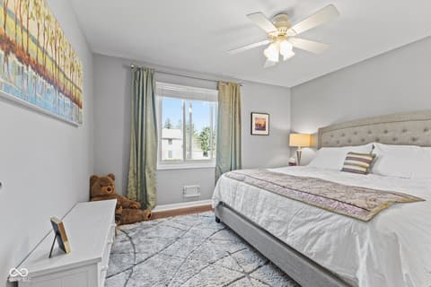 Bedroom at 3453 Briar Creek Lane, Carmel, IN