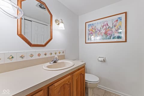 Bathroom at 3453 Briar Creek Lane, Carmel, IN