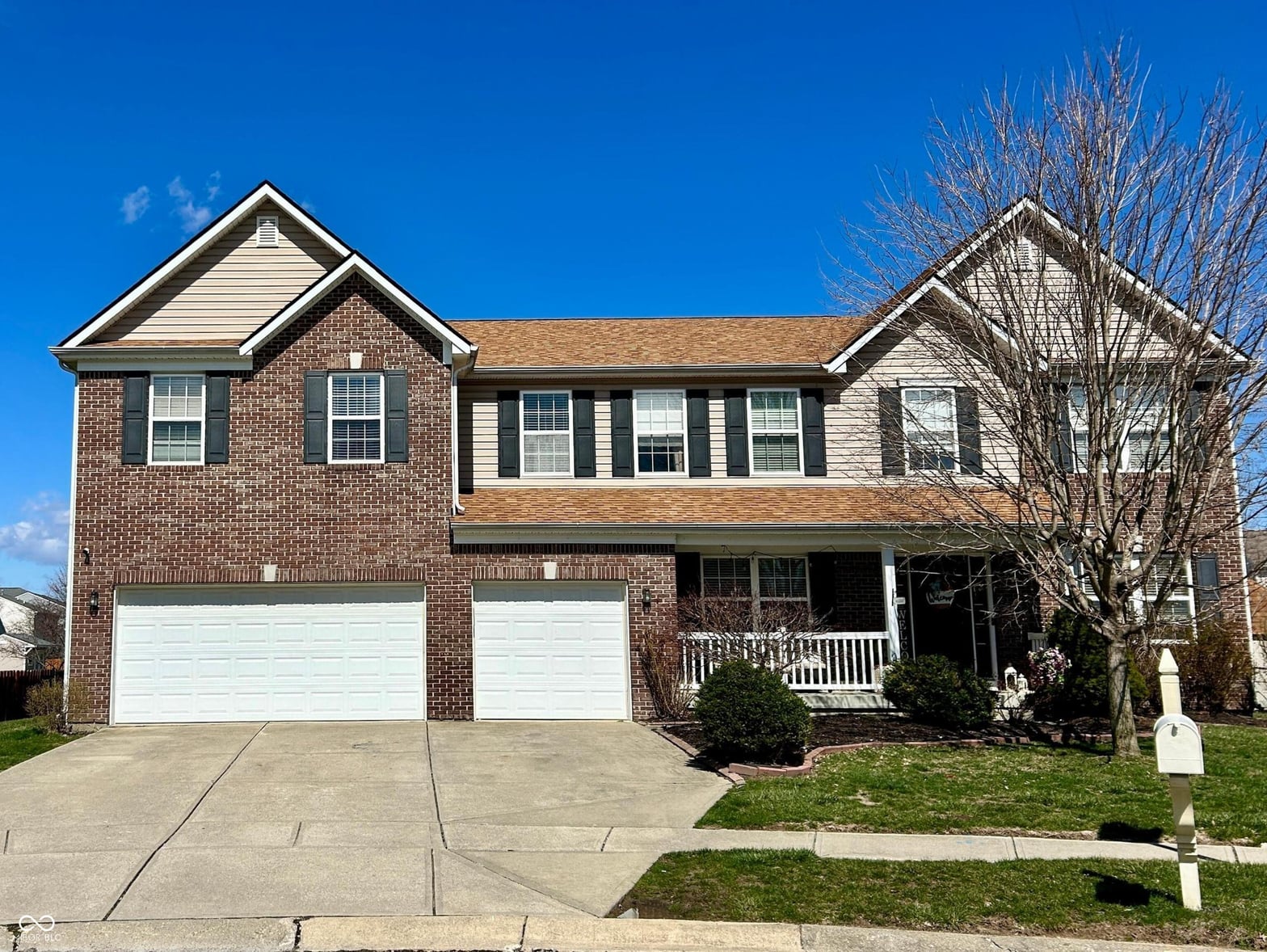 Front exterior at 5941 Bonneville Way, Indianapolis, IN