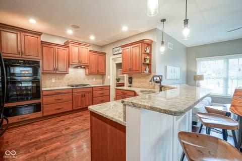 Kitchen at 10053 Soaring Eagle Lane, Fishers, IN