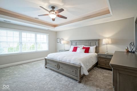 Bedroom at 10053 Soaring Eagle Lane, Fishers, IN