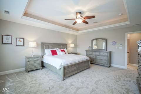 Bedroom at 10053 Soaring Eagle Lane, Fishers, IN
