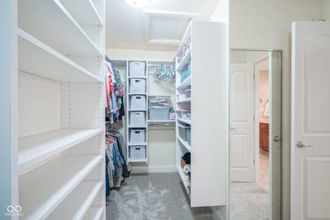 Walk In Closets — 10053 Soaring Eagle Lane, Fishers, IN