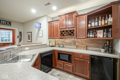 Kitchen at 10053 Soaring Eagle Lane, Fishers, IN
