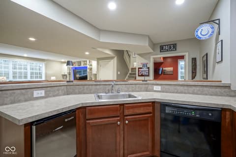 Kitchen at 10053 Soaring Eagle Lane, Fishers, IN