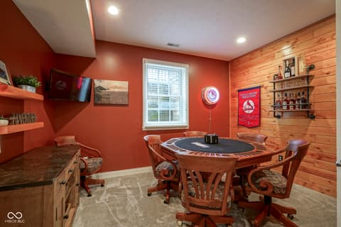 Dining room at 10053 Soaring Eagle Lane, Fishers, IN