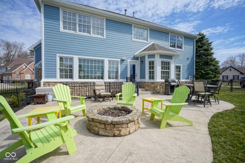 Backyard at 10053 Soaring Eagle Lane, Fishers, IN