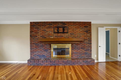 Fireplace — 40 Twinshore Court, Carmel, IN