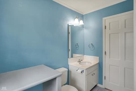 Bathroom at 40 Twinshore Court, Carmel, IN