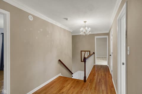 Hallway at 40 Twinshore Court, Carmel, IN