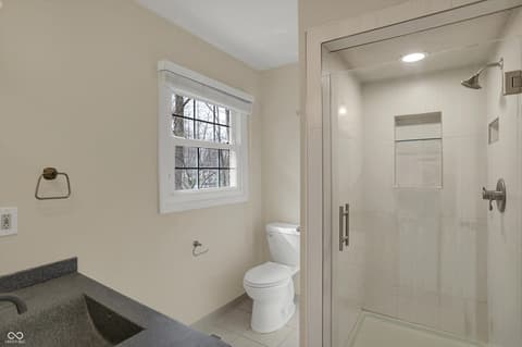 Primary bathroom at 40 Twinshore Court, Carmel, IN