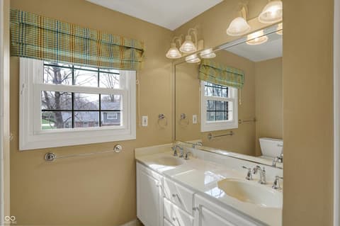 Bathroom at 40 Twinshore Court, Carmel, IN